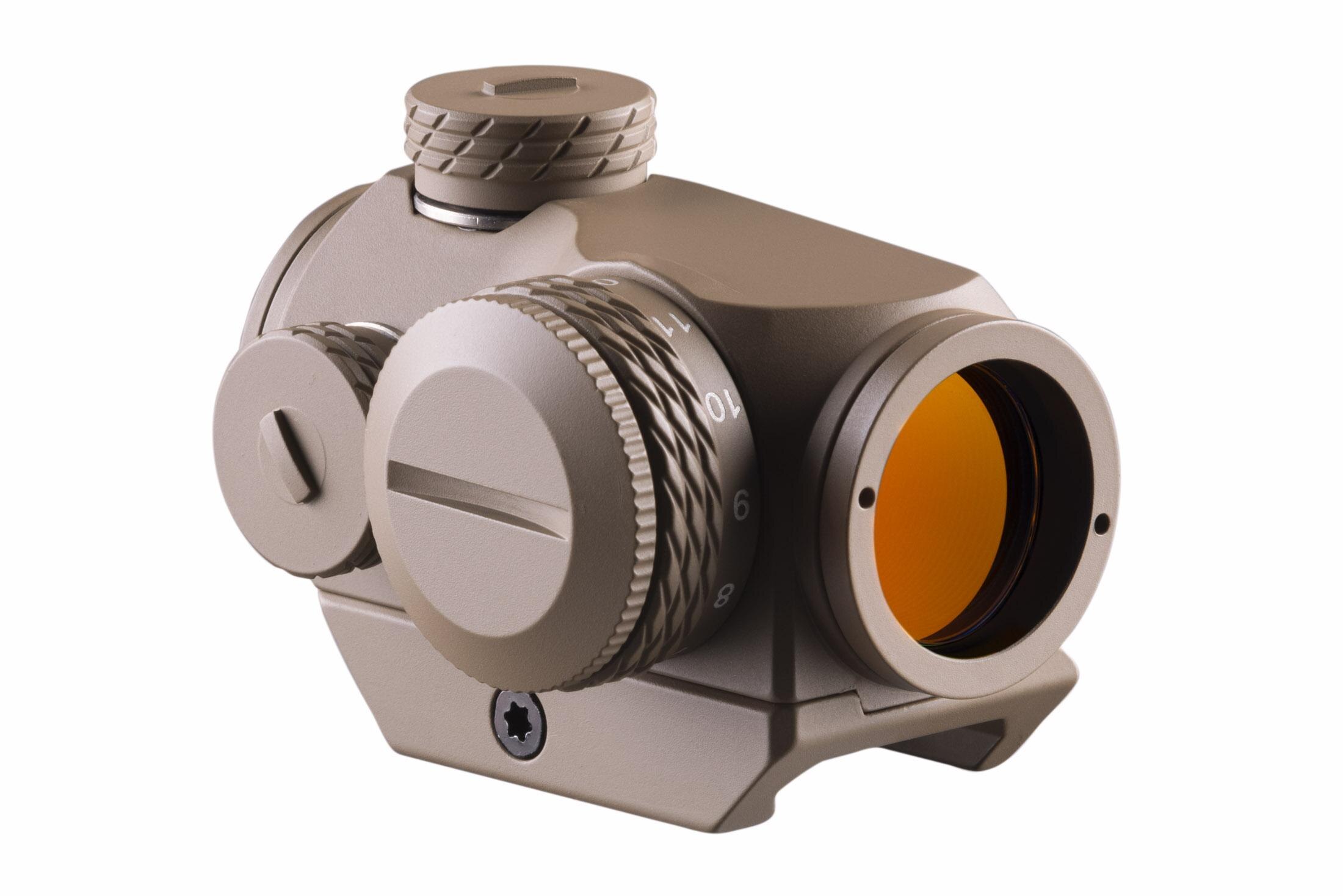 Primary Arms SLx Advanced Rotary Knob Microdot Red Dot Sight FDE MDRBADFDE
